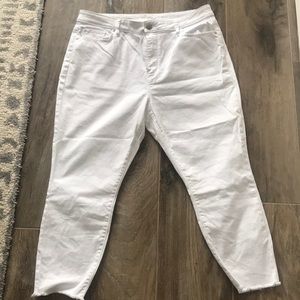 Summer jeans!!! Loft white jeans